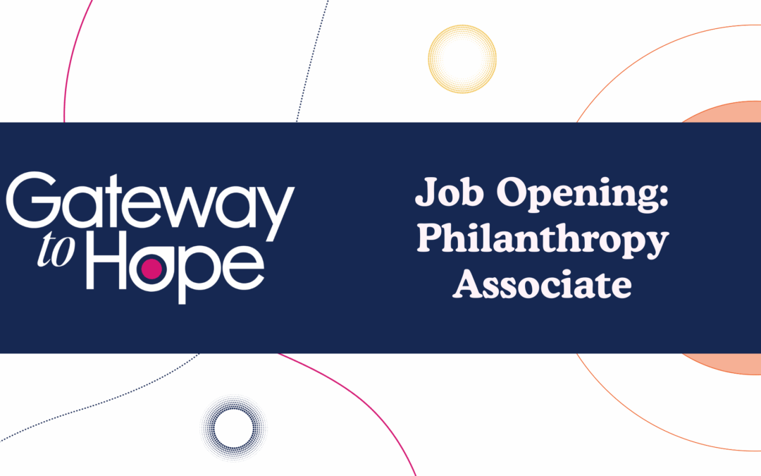 Job Opening: Philanthropy Associate