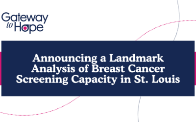 Announcing a Landmark Analysis of Breast Cancer Screening Capacity in St. Louis